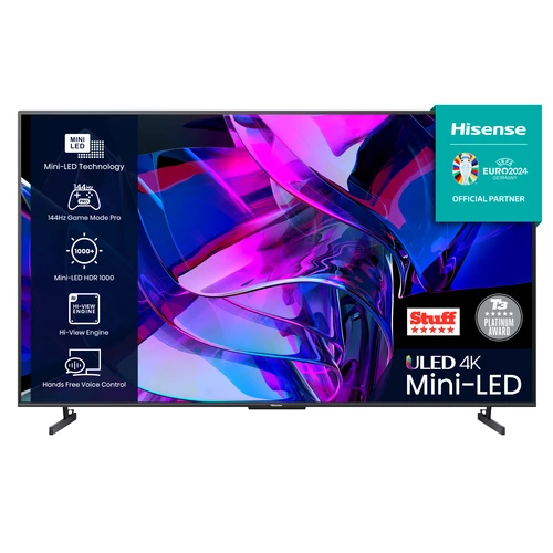 Hisense 100U7KQTUK Televisor 2,54 m (100") 4K Ultra HD Smart TV Wifi Gris 0