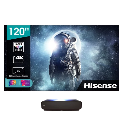 Hisense 120L5F-A12 TV 3,05 m (120") 4K Ultra HD Wifi Noir, Gris 0