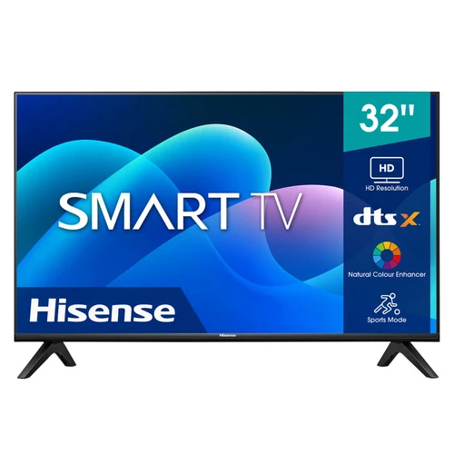 Hisense 32A4H TV 81.3 cm (32") WXGA Smart TV Wi-Fi Black 0