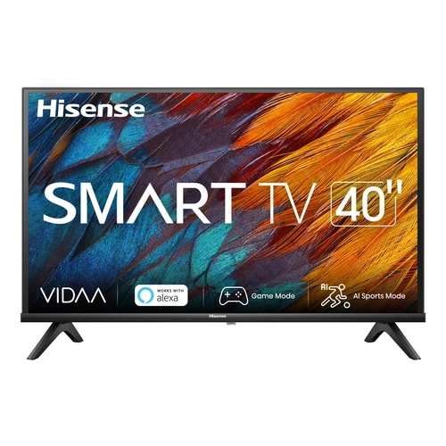 Hisense 40A4K Televisor 101,6 cm (40") Full HD Smart TV Wifi Negro 0