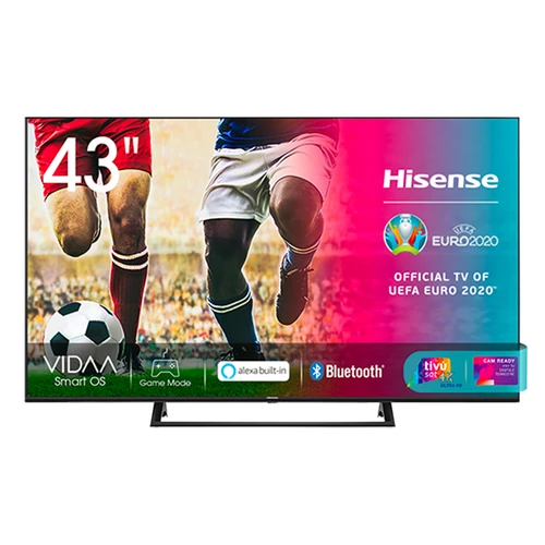 Hisense A7300F 43A7340F TV 108 cm (42.5") 4K Ultra HD Smart TV Wi-Fi Black 0