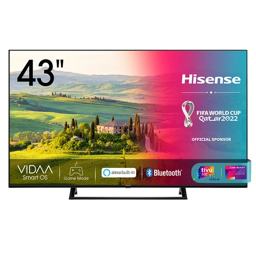 Hisense 43AE7250F TV 108 cm (42.5") 4K Ultra HD Smart TV Wi-Fi Black 0