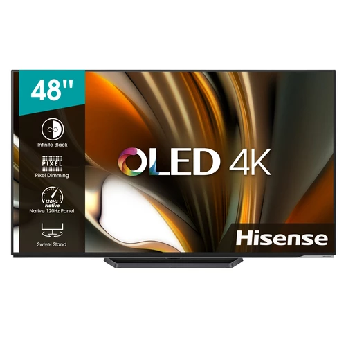 Hisense 48A87H TV 121.9 cm (48") 4K Ultra HD Smart TV Wi-Fi Black, Grey 0