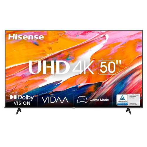 Hisense 50A6K TV 127 cm (50") 4K Ultra HD Smart TV Wi-Fi Black 0
