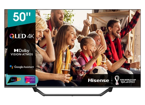 Hisense 50A72GQ TV 127 cm (50") 4K Ultra HD Smart TV Wifi Noir, Gris 0
