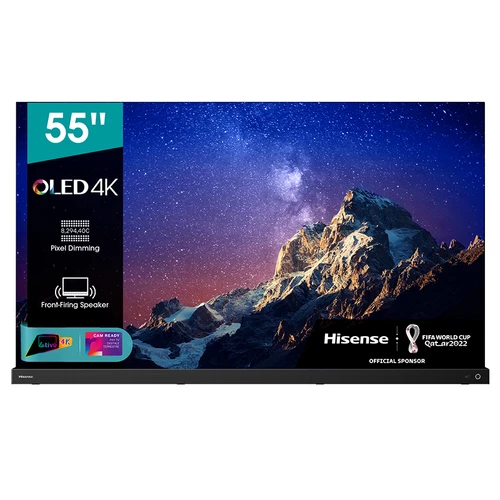 Hisense 55A92G TV 138.7 cm (54.6") 4K Ultra HD Smart TV Wi-Fi Black 0