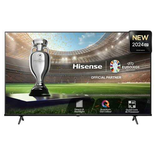 Hisense 55E7NQTUK TV 139,7 cm (55") 4K Ultra HD Smart TV Wifi Noir 330 cd/m² 0