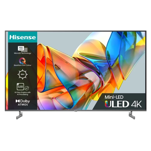 Hisense 55U6KQTUK Televisor 139,7 cm (55") 4K Ultra HD Smart TV Wifi Gris 0