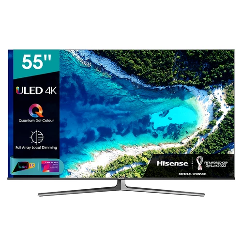 Hisense 55U82GQ TV 138.7 cm (54.6") 4K Ultra HD Smart TV Wi-Fi Black, Grey 0