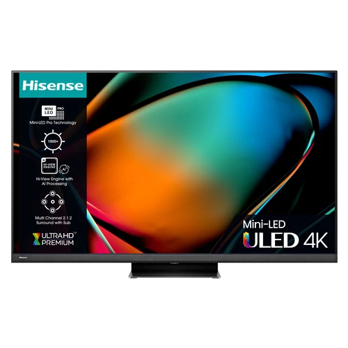 Hisense 55U8KQTUK Televisor 139,7 cm (55") 4K Ultra HD Smart TV Wifi Gris 0