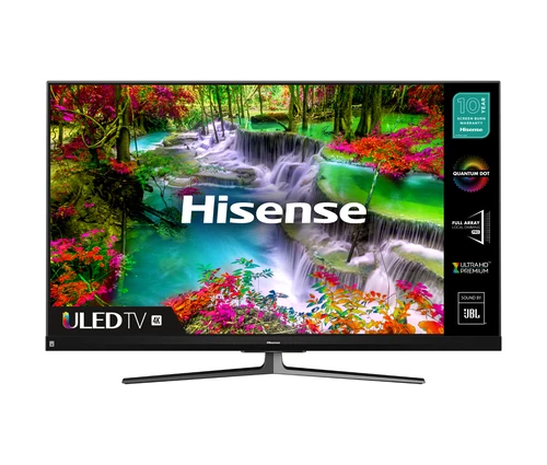 Hisense U8QF 55U8QFTUK TV 139,7 cm (55") 4K Ultra HD Smart TV Wifi Noir, Argent 0