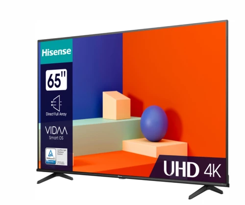 Hisense 65A69K TV 165,1 cm (65") 4K Ultra HD Smart TV Wifi Noir, Gris 0