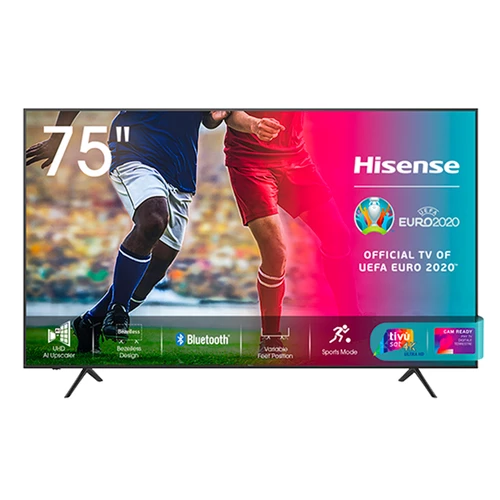 Hisense 75A7120F Televisor 189,5 cm (74.6") 4K Ultra HD Smart TV Wifi Negro 0
