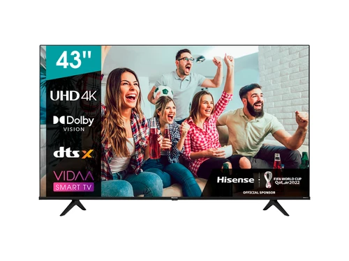 Hisense UHD Smart TV 43A6BG 108 cm (42.5") 4K Ultra HD Wifi Noir 0
