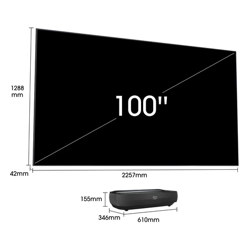Hisense 100L9G-D12 TV 2,54 m (100") 4K Ultra HD Smart TV Wifi Noir 17