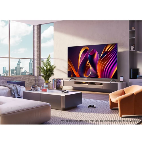 Hisense 100E77NQTUK PRO Televisor 2,54 m (100") 4K Ultra HD Smart TV Wifi Gris 500 cd / m² 1