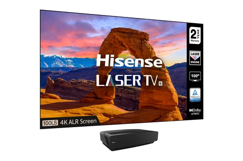 Hisense 100LF5FTUK-B12 TV 2,54 m (100") 4K Ultra HD Smart TV Wifi Noir, Gris 1