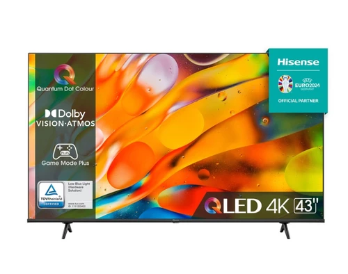 Hisense 43E79KQ TV 109.2 cm (43") 4K Ultra HD Smart TV Wi-Fi Black 1