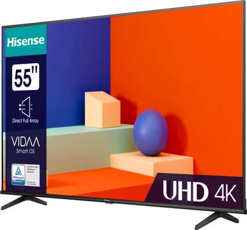 Hisense 55A69K TV 139.7 cm (55") 4K Ultra HD Smart TV Wi-Fi Black 1