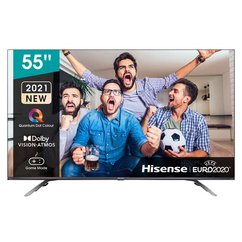 Hisense 55E76GQ TV 139,7 cm (55") 4K Ultra HD Smart TV Wifi Noir, Titane 1