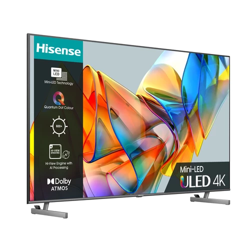 Hisense 55U6KQTUK Televisor 139,7 cm (55") 4K Ultra HD Smart TV Wifi Gris 1