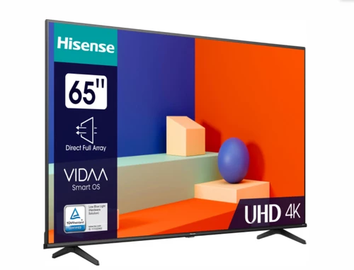 Hisense 65A69K TV 165.1 cm (65") 4K Ultra HD Smart TV Wi-Fi Black, Grey 1