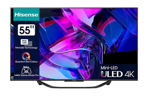 Hisense 75U7KQ TV 190.5 cm (75") 4K Ultra HD Smart TV Wi-Fi Anthracite 1