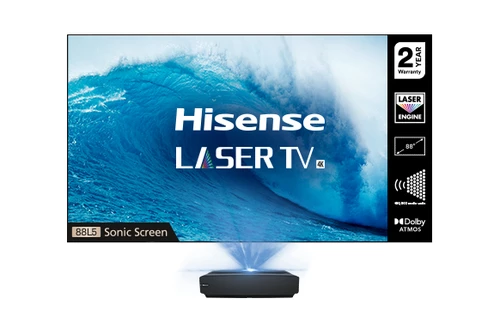 Hisense 88L5VGTUK TV 2,24 m (88") 4K Ultra HD Smart TV Wifi Noir, Gris 1
