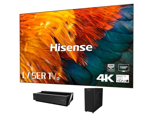 Hisense H100LDA Televisor 2,54 m (100") 4K Ultra HD Smart TV Wifi Gris 1
