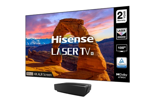 Hisense 100LF5FTUK-B12 TV 2,54 m (100") 4K Ultra HD Smart TV Wifi Noir, Gris 2
