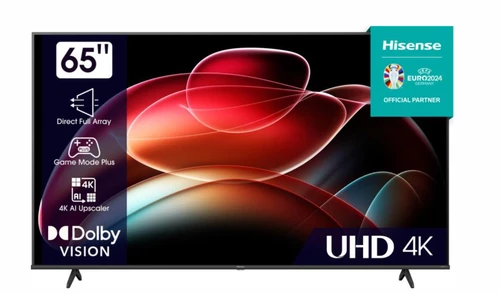 Hisense 65A69K TV 165.1 cm (65") 4K Ultra HD Smart TV Wi-Fi Black, Grey 2