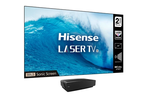 Hisense 88L5VGTUK TV 2,24 m (88") 4K Ultra HD Smart TV Wifi Noir, Gris 2