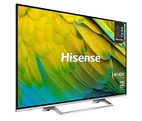 Hisense B7500 127 cm (50") 4K Ultra HD Smart TV Wifi Noir, Argent 2