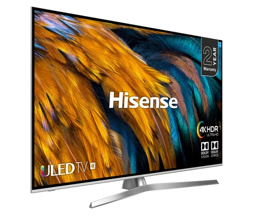 Hisense U7B H65U7BUK TV 165.1 cm (65") 4K Ultra HD Smart TV Wi-Fi Silver 2
