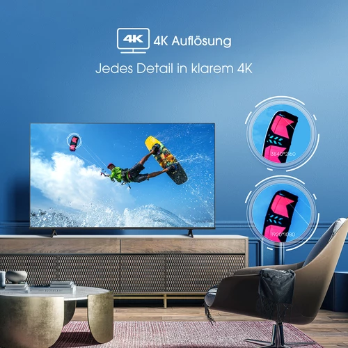 Hisense 50E78HQ QLED-TV 127cm Mittelfuß - 127 cm - DVB-S 109,2 cm (43") 4K Ultra HD Smart TV Wifi Noir 3