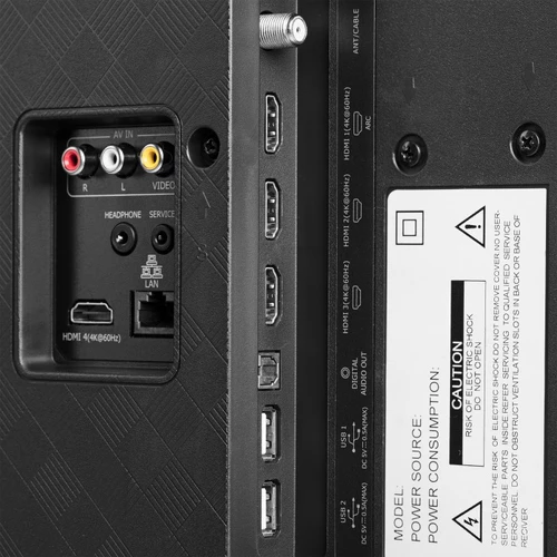 Hisense H8G H8 Quantum 165,1 cm (65") 4K Ultra HD Smart TV Wifi Noir, Gris 3