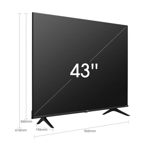 Hisense 50A6CG TV 127 cm (50") 4K Ultra HD Smart TV Wifi Noir 5