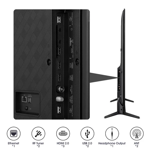 Hisense 85A6K TV 2.16 m (85") 4K Ultra HD Smart TV Wi-Fi Black 5