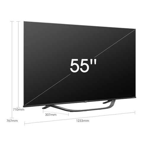 Hisense 55U70HQ TV 139.7 cm (55") 4K Ultra HD Smart TV Wi-Fi Black, Grey 6