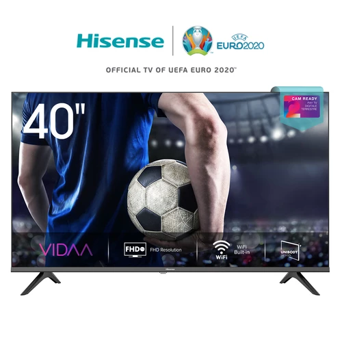 Hisense A5600F 40A5600F TV 101.6 cm (40") Full HD Smart TV Wi-Fi Black