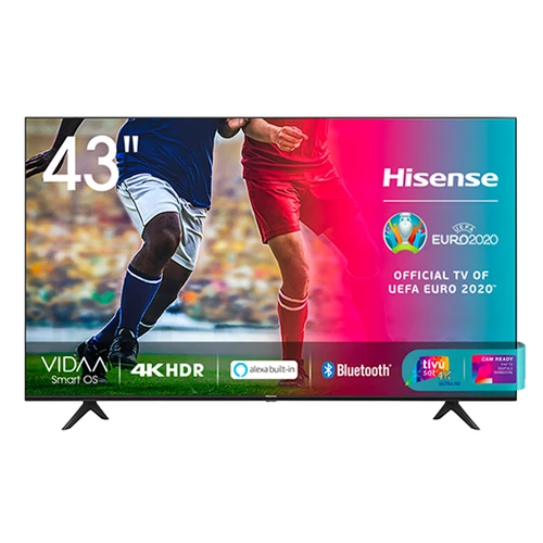 Hisense A7100F 43A7120F TV 108 cm (42.5") 4K Ultra HD Smart TV Wi-Fi Black