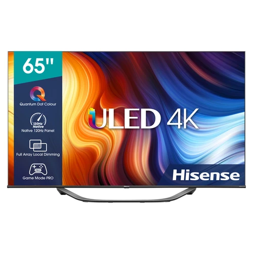 Hisense 65U70HQ TV 165.1 cm (65") 4K Ultra HD Smart TV Wi-Fi Black, Grey