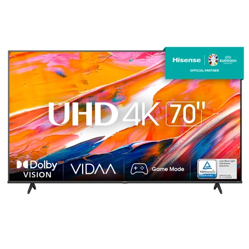 Hisense 70A6K TV 177,8 cm (70") 4K Ultra HD Smart TV Wifi Noir
