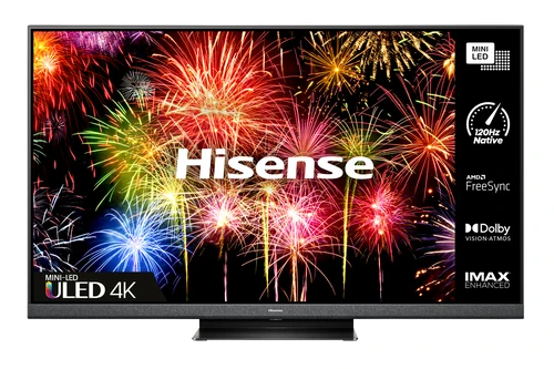Hisense 75U8HQTUK TV 190.5 cm (75") Wi-Fi Black