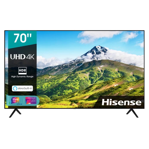 Hisense A7100F 70A7100F TV 176.5 cm (69.5") 4K Ultra HD Smart TV Wi-Fi Black