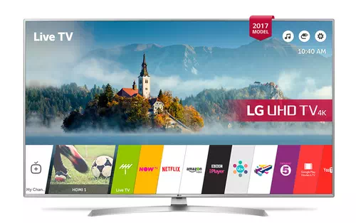 LG 43UJ701V TV 109,2 cm (43") 4K Ultra HD Smart TV Wifi Argent 0