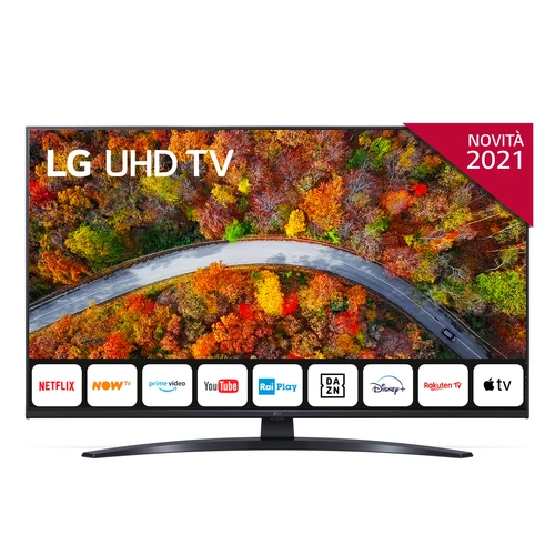 LG 43UP81006LR.AEU Televisor 109,2 cm (43") 4K Ultra HD Smart TV Wifi Azul 0
