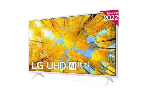 LG 43UQ76906LE Televisor Pantalla flexible 109,2 cm (43") 4K Ultra HD Smart TV Wifi Blanco 0