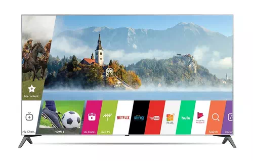 LG 55UJ7700 TV 138.7 cm (54.6") 4K Ultra HD Smart TV Wi-Fi Black 0