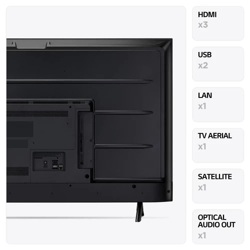 LG 55UR73006LA.AEKQ TV 139.7 cm (55") 4K Ultra HD Smart TV Wi-Fi Black 0